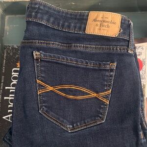 Abercrombie & Fitch Dark Blue Skinny Jeans